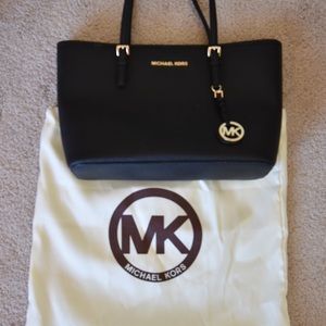 Michael Kors black tote - small